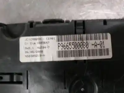 Автозапчастина б/у панель інструментів для citroen c4 picasso i monospace (ud_) 1.6 hdi посилання на oem iam 9665500080  
