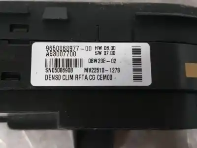 Автозапчасти б/у климат-контроль за citroen c4 picasso i monospace (ud_) 1.6 hdi ссылки oem iam 965086897700  