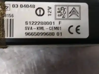 Автозапчасти б/у электронный модуль за citroen c4 picasso i monospace (ud_) 1.6 hdi ссылки oem iam 9665099680