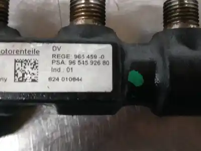 Автозапчасти б/у рампа инжектора за citroen c4 picasso i monospace (ud_) 1.6 hdi ссылки oem iam 9654590  