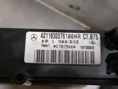 Автозапчасти б/у СОПРОТИВЛЕНИЕ НАГРЕВУ за MERCEDES-BENZ CLASE E (W211) FAMILIAR  ссылки OEM IAM A2118300761  