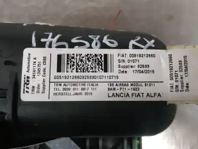 Gebrauchtes Autoersatzteil vorderer rechter airbag zum fiat punto (199) easy oem-iam-referenzen 00519212660