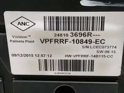 Автозапчастина б/у панель інструментів для renault clio iv limited посилання на oem iam 248103696r  