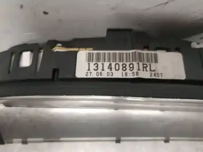 Pièce détachée automobile d'occasion COMPTEUR DE VITESSE TABLEAU DE BORD pour OPEL VECTRA C BERLINA  Références OEM IAM 13140891RL  