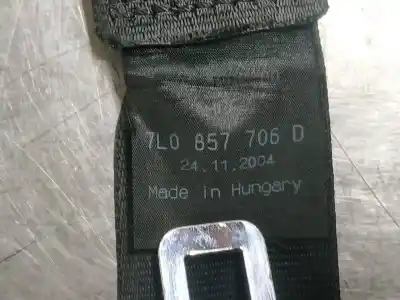 Second-hand car spare part front right seat belt for porsche cayenne (typ 9pa) básico oem iam references 7l0857706d