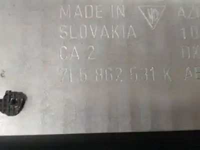 Pezzo di ricambio per auto di seconda mano modanatura per porsche cayenne (typ 9pa) básico riferimenti oem iam 7l5863324r  
