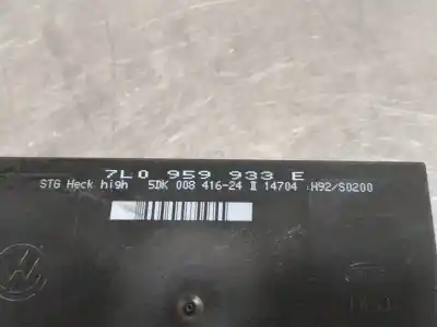 Second-hand car spare part electronic module for porsche cayenne (typ 9pa) básico oem iam references 7l0959933e  