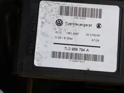 Second-hand car spare part rear right window regulator for porsche cayenne (typ 9pa) básico oem iam references 7l5839730  