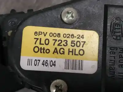 Автозапчастина б/у педальний потенціометр для porsche cayenne (typ 9pa) básico посилання на oem iam 7l0723507  