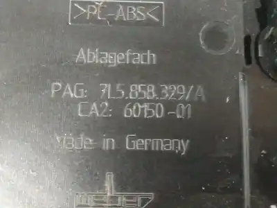 Автозапчастина б/у попільничка для porsche cayenne (typ 9pa) básico посилання на oem iam 7l5858329a  