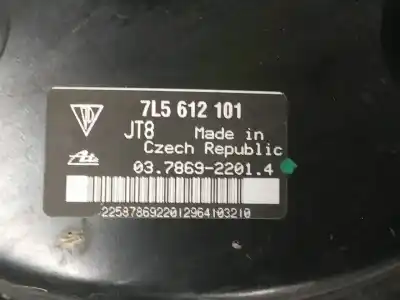 Second-hand car spare part brake servo for porsche cayenne (typ 9pa) básico oem iam references 7l5612101