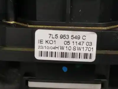 Second-hand car spare part multifunction switch for porsche cayenne (typ 9pa) básico oem iam references 7l5953549c  