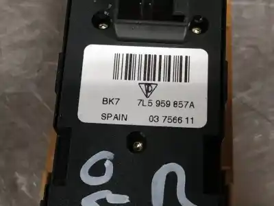Second-hand car spare part left front power window switch for porsche cayenne (typ 9pa) básico oem iam references 7l5959857a  