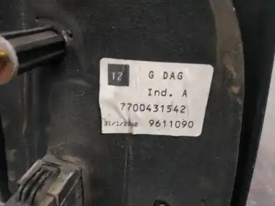 Pezzo di ricambio per auto di seconda mano specchio sinistro per renault megane i scenic (ja0) 1.6 16v kaleido 107 cv / 79 kw riferimenti oem iam 7700431542  