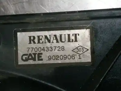Автозапчастина б/у електро вентилятор для renault megane i scenic (ja0) 1.6 16v kaleido 107 cv / 79 kw посилання на oem iam 7700433728  