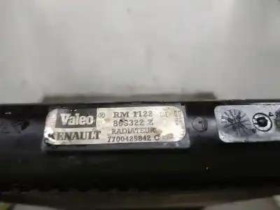 Pezzo di ricambio per auto di seconda mano radiatore d acqua per renault scenic (ja..) 1.6 16v authentique (ja0b/11) riferimenti oem iam 7700425842  