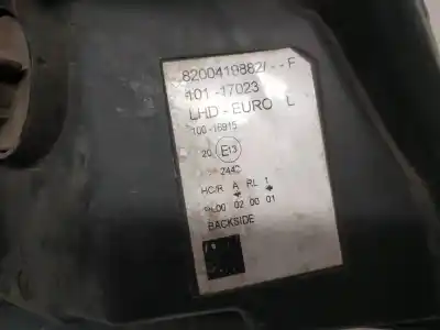 Автозапчастина б/у ліва фара для renault kangoo ii (f/kw0) (2008->) 1.5 dynamique ´´all road´´ [1.5 ltr. - 78 kw dci diesel] посилання на oem iam 8200419882  