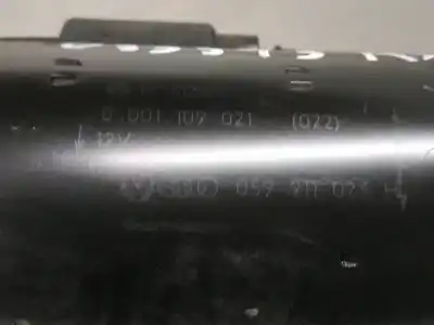 Peça sobressalente para automóvel em segunda mão motor de arranque por audi a6 berlina (4b2) 2.5 v6 24v tdi referências oem iam 0001109021022  