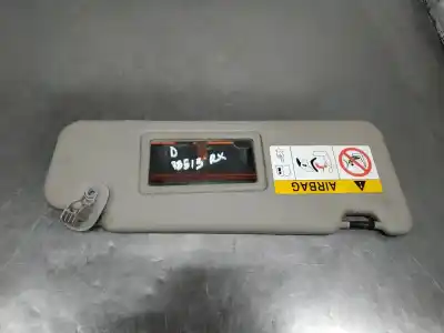 Second-hand car spare part right sunshade for dacia sandero laureate oem iam references 964001901r