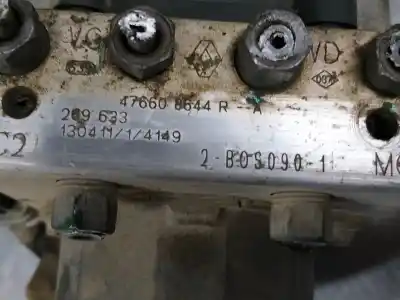 Peça sobressalente para automóvel em segunda mão abs por dacia sandero laureate referências oem iam 476608644r  
