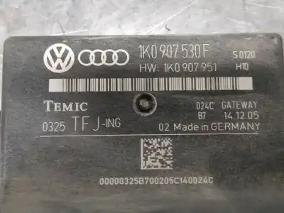 Автозапчастина б/у електронний модуль для volkswagen caddy ka/kb (2k) furg. 75 cv / 55 kw посилання на oem iam 1k0907530f  