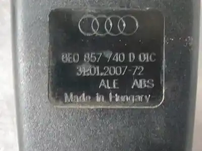 Peça sobressalente para automóvel em segunda mão pré-tensor de airbag direito por audi a4 berlina (8e) 2.0 tdi (dpf) (125kw) referências oem iam 8e0857740d