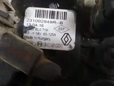 Second-hand car spare part alternator for dacia sandero laureate oem iam references 231002949rb