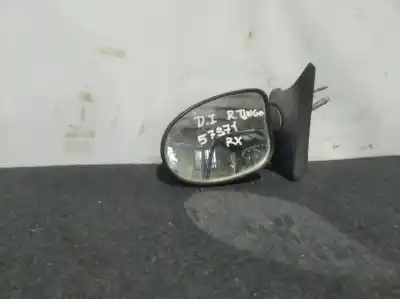 Peça sobressalente para automóvel em segunda mão espelho retrovisor esquerdo por renault twingo (co6) 1.3 (c063/64) referências oem iam   