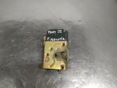 Second-hand car spare part left front door lock for peugeot partner (s2) combiespace oem iam references   
