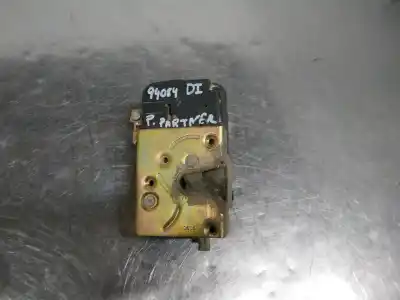 Second-hand car spare part left front door lock for peugeot partner (s2) combiespace oem iam references   