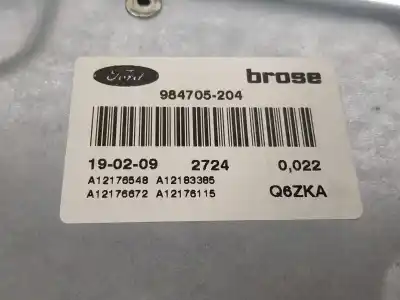 Автозапчастина б/у регулятор переднього правого скла для ford focus lim. (cb4) titanium посилання на oem iam 984705204