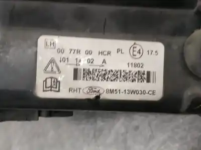 Автозапчастина б/у ліва фара для ford focus lim. (cb4) titanium посилання на oem iam 8m5113w030ce  