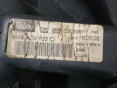 Peça sobressalente para automóvel em segunda mão motor de sofagem por citroen berlingo 2.0 hdi cat (rhy / dw10td) referências oem iam m49acvp35cl  
