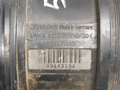 Peça sobressalente para automóvel em segunda mão medidor de massa de ar por citroen berlingo 2.0 hdi cat (rhy / dw10td) referências oem iam 9629471080  