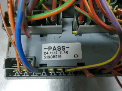 Second-hand car spare part fuse box unit for citroen nemo furgón 74 cv / 55 kw oem iam references 51905216  