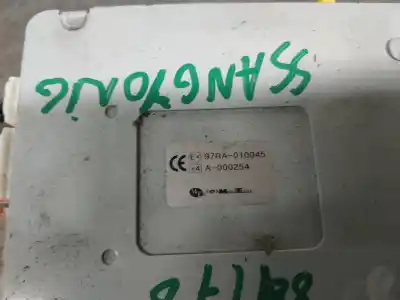 Second-hand car spare part electronic module for ssangyong kyron 200 xdi limited oem iam references   