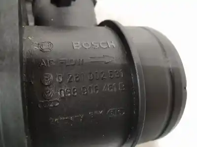 Peça sobressalente para automóvel em segunda mão medidor de massa de ar por volkswagen jetta (1k2) edition referências oem iam 0281002531  