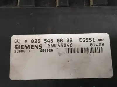 Second-hand car spare part Electronic Module for MERCEDES-BENZ CLASE M (W163) 270 CDI (163.113) 163 CV / 120 KW OEM IAM references A0255450632  