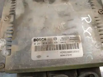 Автозапчастина б/у ебу контролер двигуна для renault scenic (ja..) 1.9 dci authentique посилання на oem iam 8200039569  