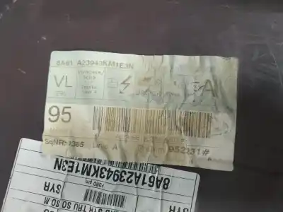 Peça sobressalente para automóvel em segunda mão forra / revestimento da porta dianteira esquerda por ford fiesta (cb1) ghia referências oem iam   