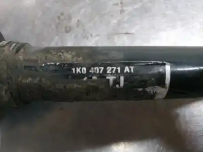 Peça sobressalente para automóvel em segunda mão transmissão dianteira esquerda por seat leon (1p1) reference referências oem iam 1k0407271at  