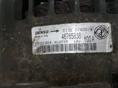 Pezzo di ricambio per auto di seconda mano alternatore per fiat brava (182) jtd 105 / 100 clima riferimenti oem iam 46765838  