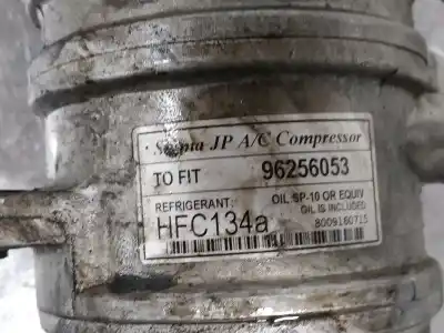 Peça sobressalente para automóvel em segunda mão compressor de ar condicionado a/a a/c por daewoo matiz cd referências oem iam 96256053  