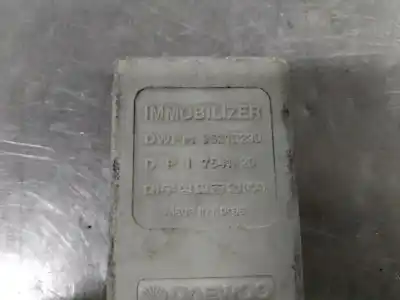 Peça sobressalente para automóvel em segunda mão centralina de ignição imobilizador por daewoo matiz cd referências oem iam 96315230  