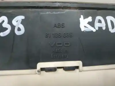 Peça sobressalente para automóvel em segunda mão quadrante por opel kadett e gl berlina referências oem iam 81136035  