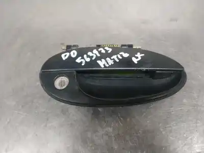 Peça sobressalente para automóvel em segunda mão puxador exterior frente direito por daewoo matiz cd referências oem iam 96314597  