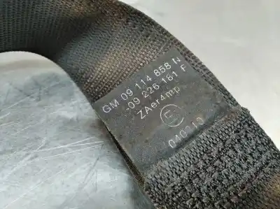 Pezzo di ricambio per auto di seconda mano cintura di sicurezza anteriore destra per opel corsa c comfort riferimenti oem iam 09114858n  