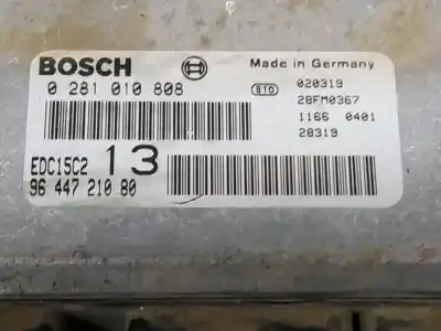 Second-hand car spare part ecu engine control for citroen c5 berlina 2.0 hdi sx oem iam references 9644721080  