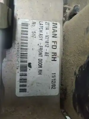 İkinci el araba yedek parçası sag ön kapi kilidi için ford transit connect (tc7) furgón (2006->) oem iam referansları 2t1av21812ae   İkinci el araba yedek parçası sag ön kapi kilidi için ford transit connect (tc7) furgón (2006->) oem iam referansları 2t1av21812ae