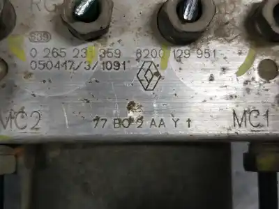 İkinci el araba yedek parçası ABS için RENAULT MODUS  OEM IAM referansları 8200129951  